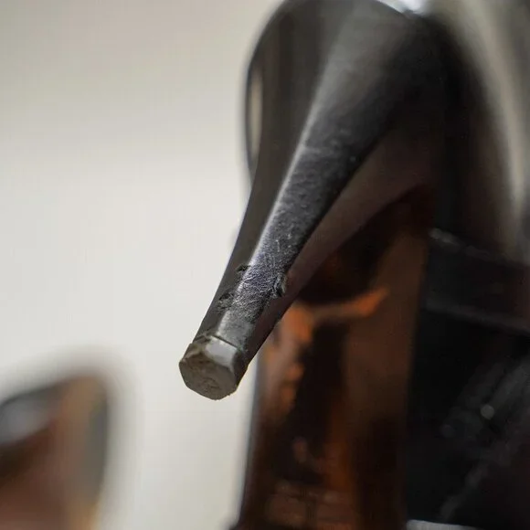 Miu Miu Knee High Kitten Heel Boots - Picture 11 of 15